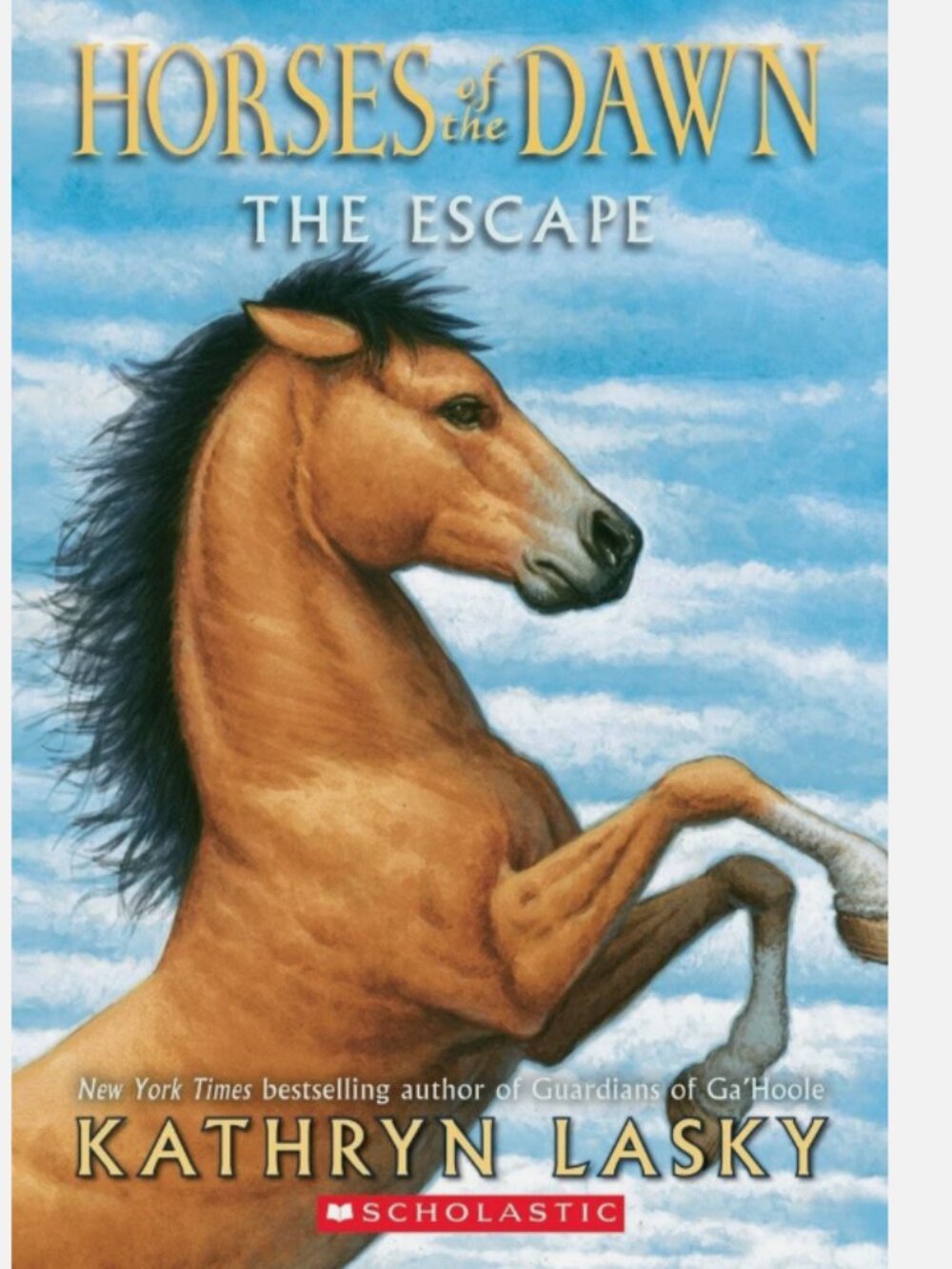 5/$15 Kids Book The Escape Horses of the Dawn 1 Lasky PB Middle Grades History